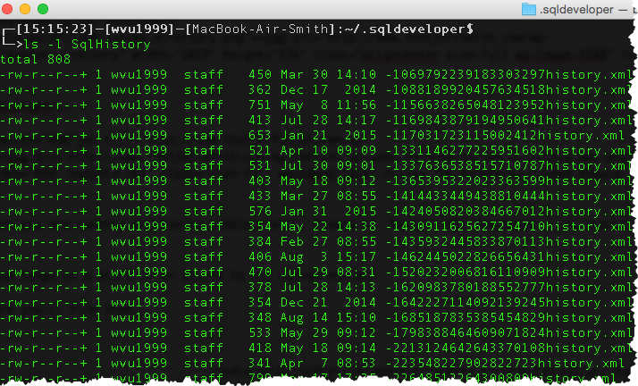 One query/script per file. These are loaded into memory on start-up: hence we don't recommend setting your SQL History limit to 30,000 #TrueStory