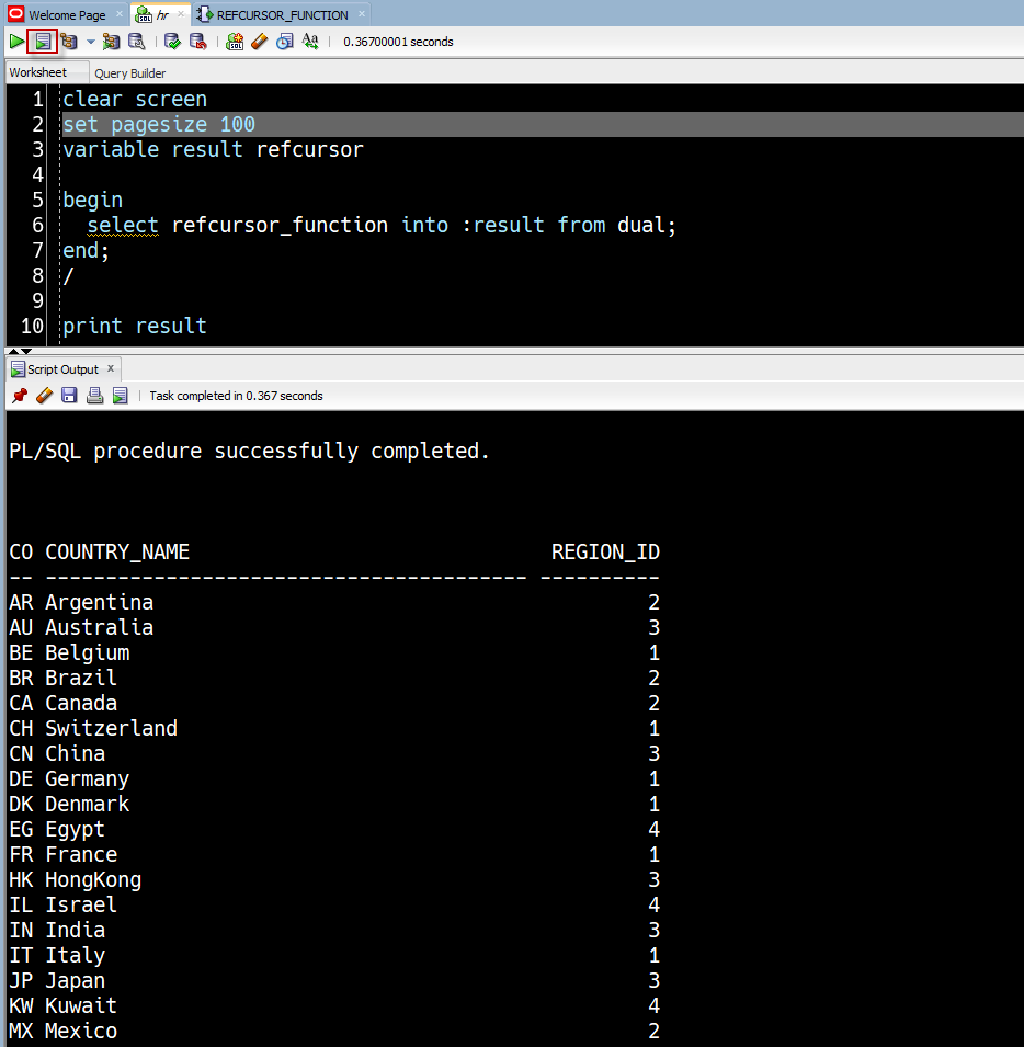 SQL Developer Tip: Viewing Output