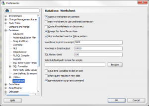 Sql Developer Quick Hit Zebra Pattern Data Grids