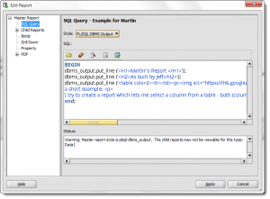 sql substitution variables dbms