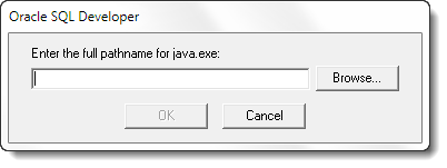 Tell SQL Developer where it can find Java