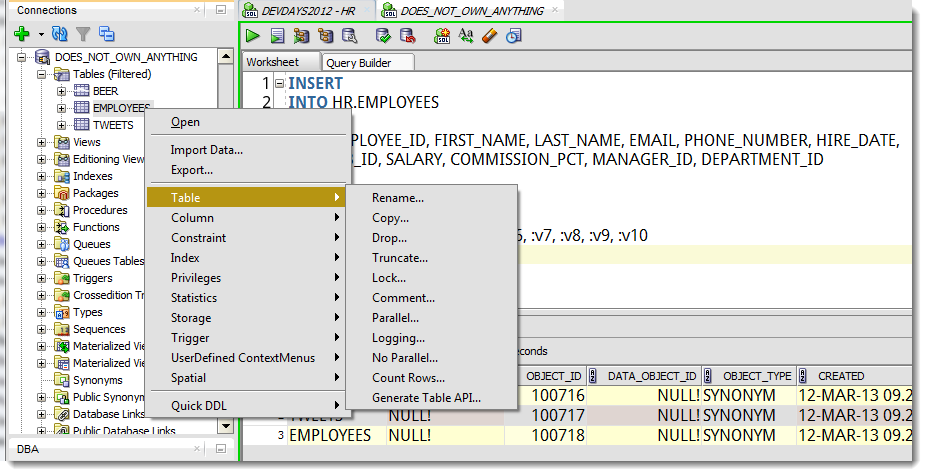Why Can’t I See My Tables in Oracle SQL Developer