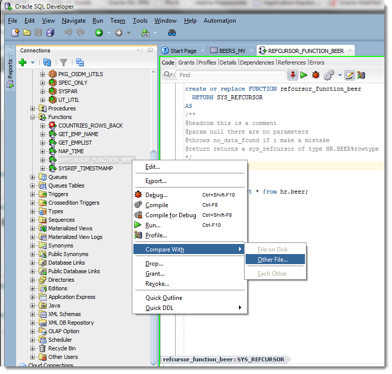 oracle sqleditor