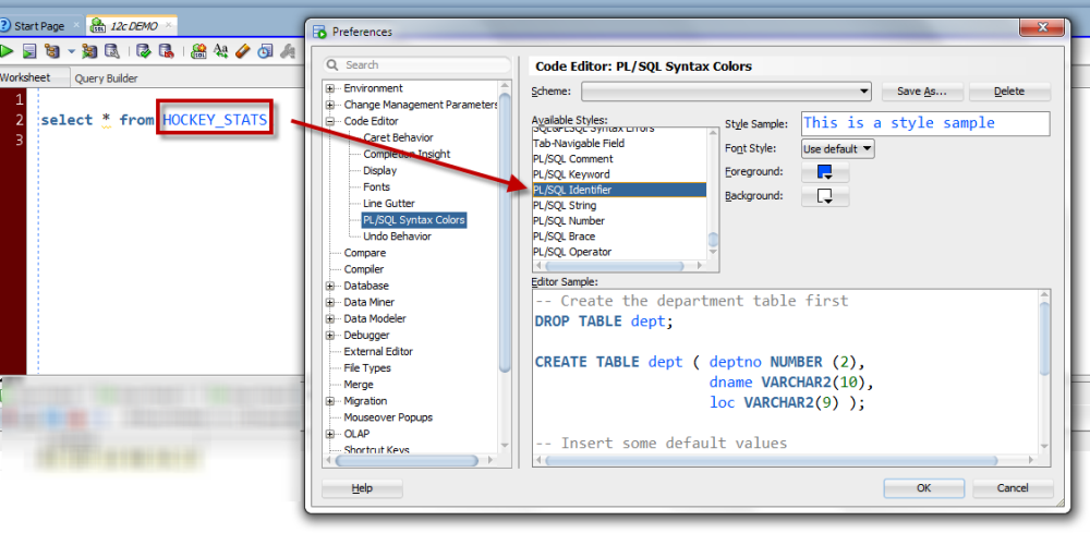 30 Sql Developer Tips In 30 Days Day 3 Syntax Highlighting Thatjeffsmith