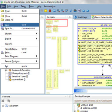 Importing Your Data Dictionary to a new Oracle SQL Developer Data Modeler Design