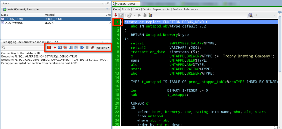 Everything you ever wanted to know about the PL/SQL Debugger