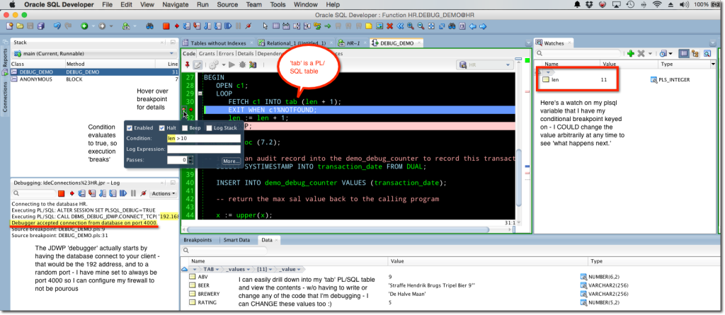 Pl/sql Debugging Workflow Everything you ever wanted to know about the PL/SQL Debugger