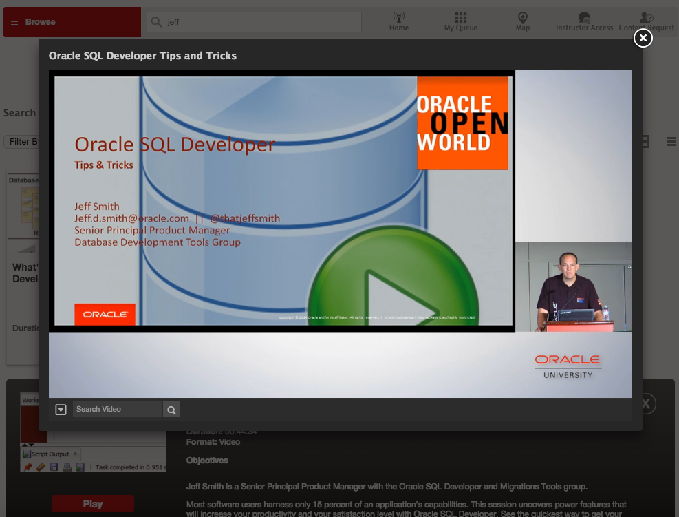 45 minutes, recording from Oracle Open World 2014