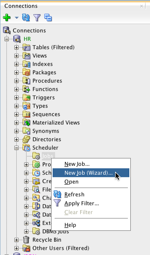 The wizard has a lot more options and widgets...