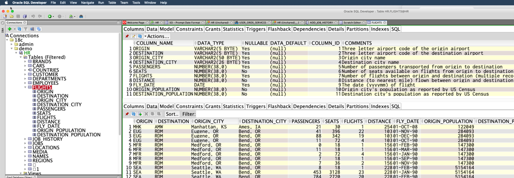 Installing Sample Data for Oracle Database