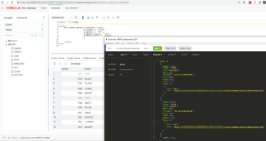 an ORDS REST enabled table in Oracle Autonomous Database