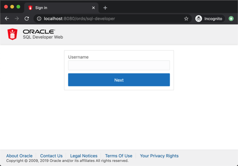 SQL Developer Web is now Available