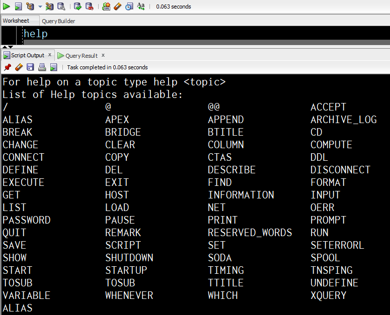 Your SQL Developer & SQLcl Command Cheat Sheet