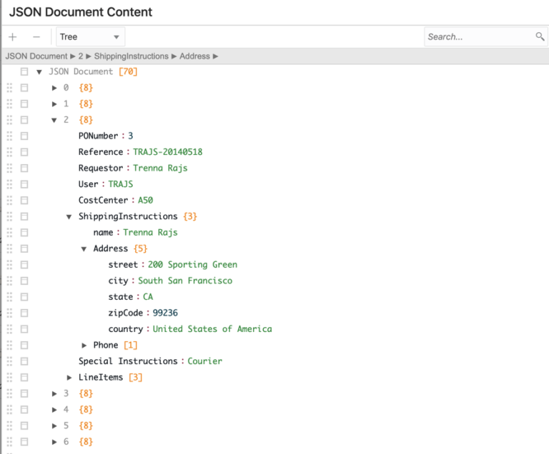 how to see a json file