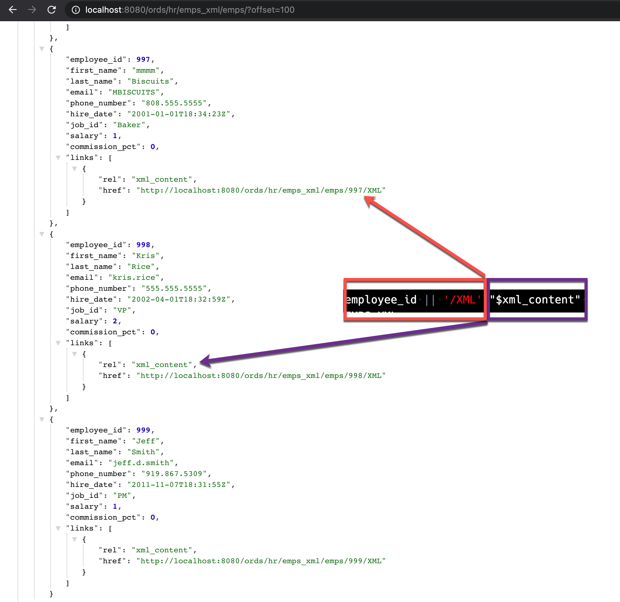 Oracle REST APIs and your XML