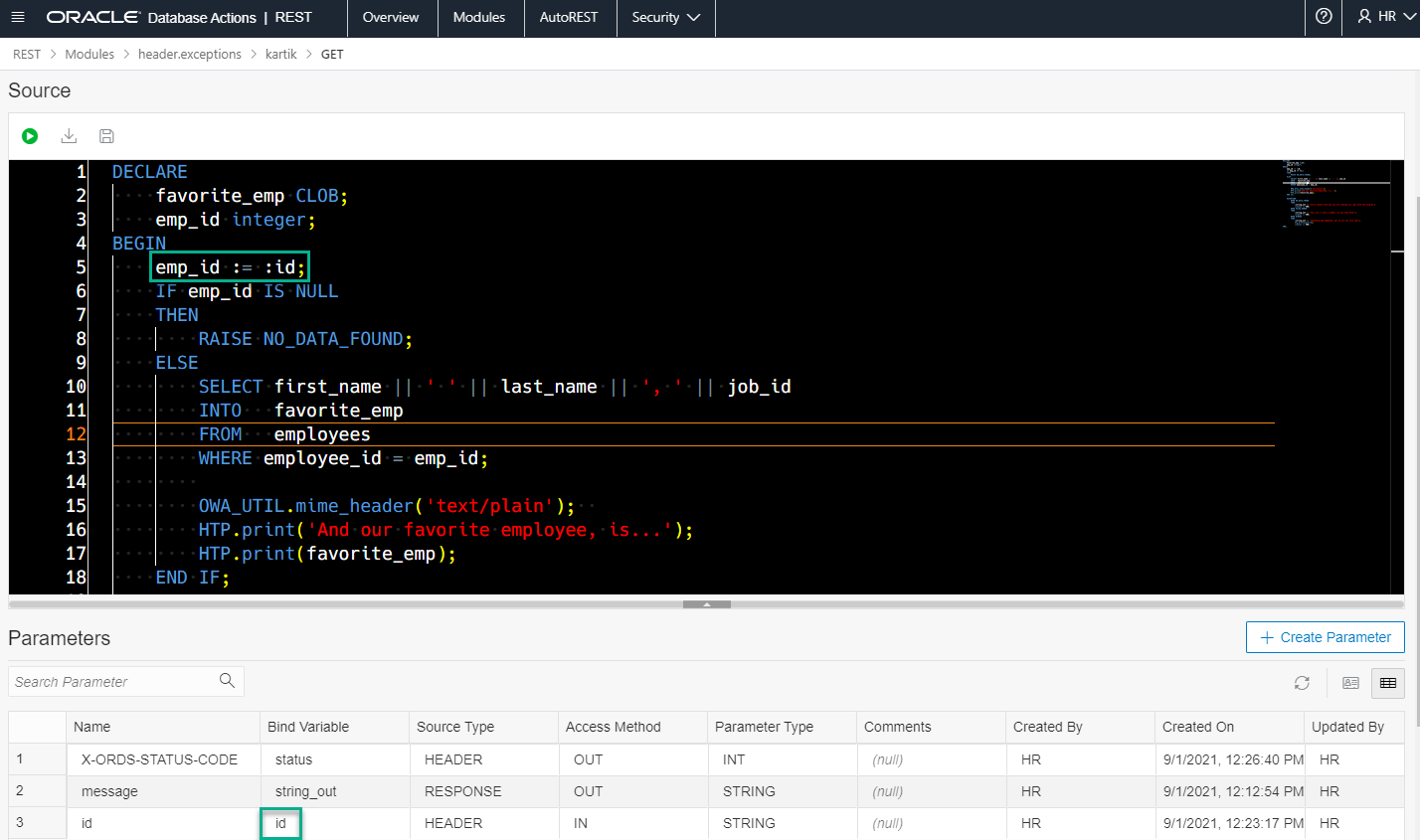 Oracle exception handling tips