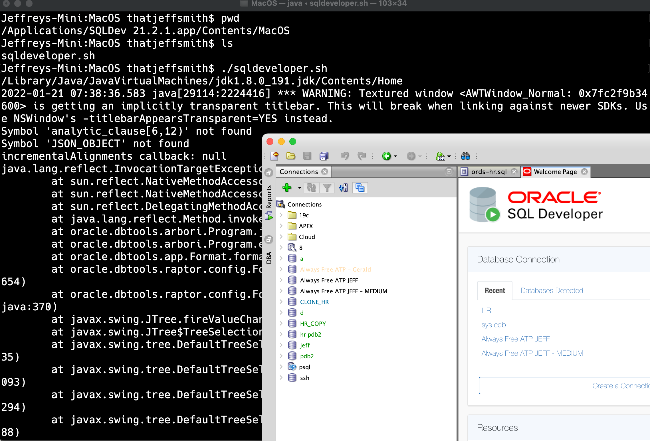how to only my sql on mac