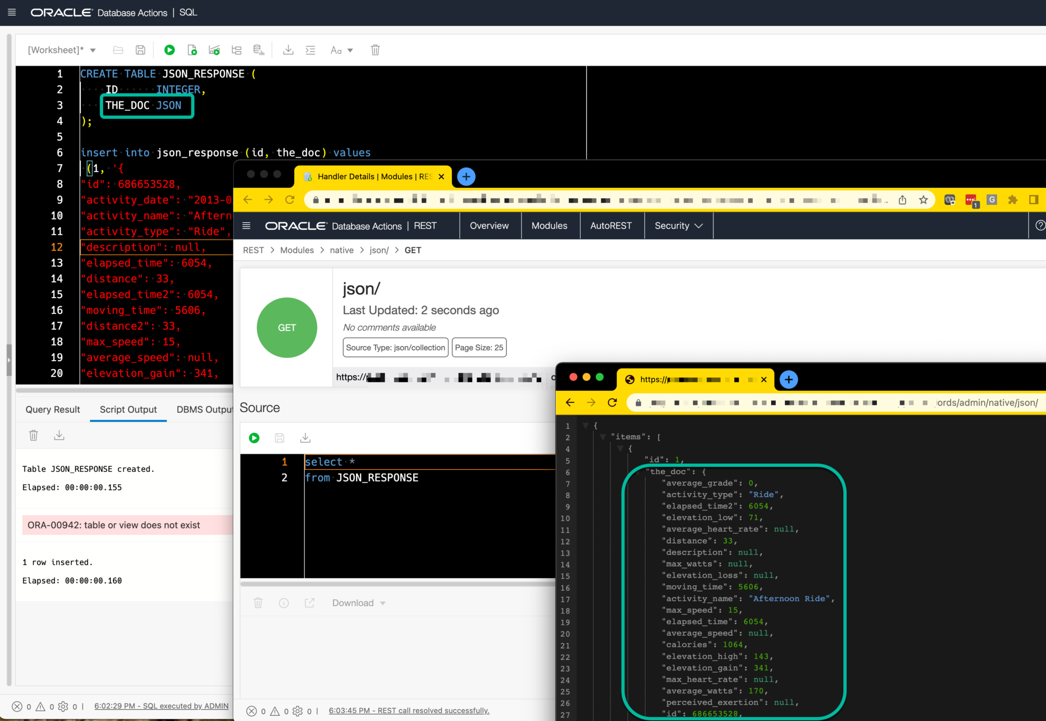 ORDS: How to Return RAW JSON Content for Your REST APIs